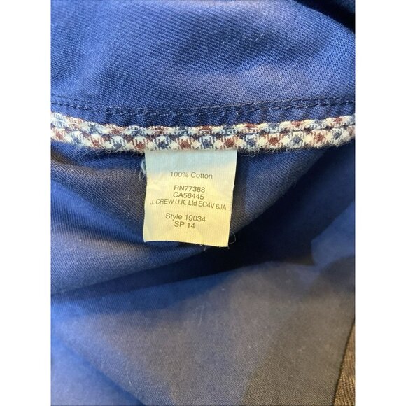 J Crew Women's The Downtown Field Jacket Size S Blue Military Utility‎ Hiking - Picture 9 of 10